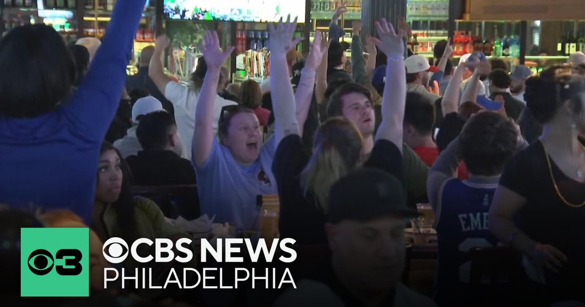 Sixers fans celebrate Game 7 victory over Celtics: 