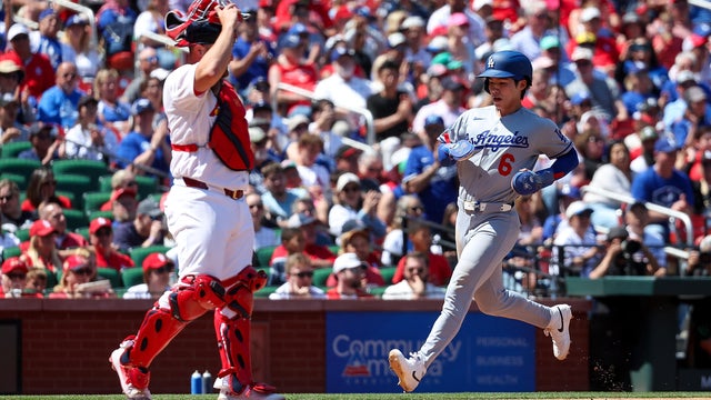 Dodgers Cardinals Baseball 