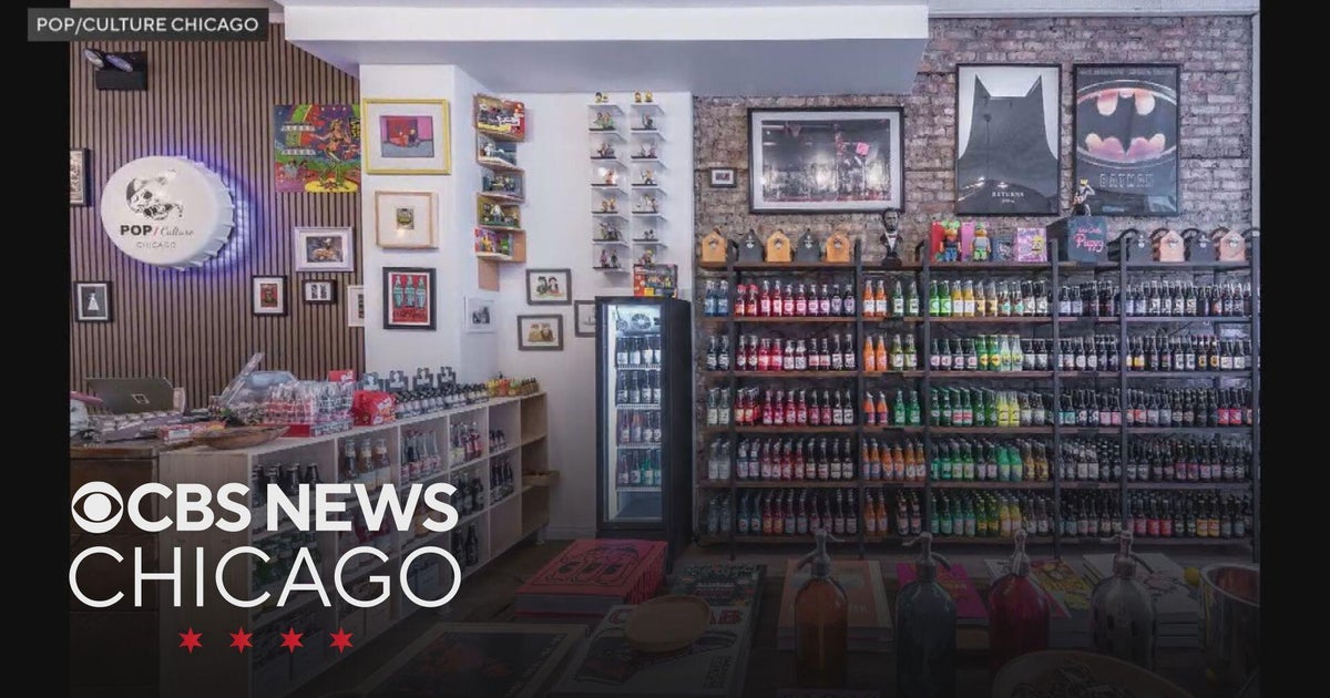 Pop/Culture in Lakeview has gifts, art and specialty soda for sale