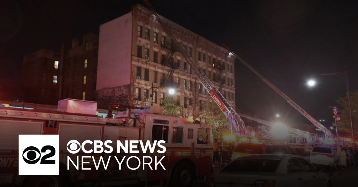 3 dead, 14 injured after Inwood apartment fire in NYC - CBS New York