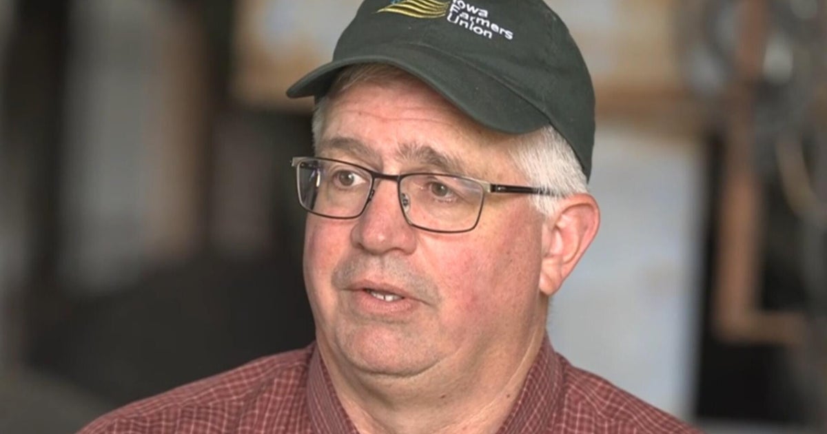 Iowa farmer says Trump's "golden age of agriculture" rhetoric "doesn't match the reality"