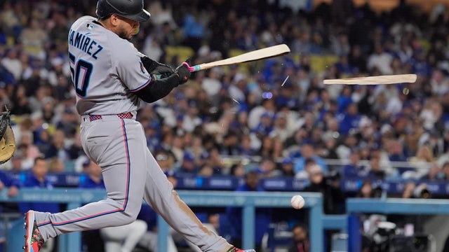 Marlins Dodgers Baseball 
