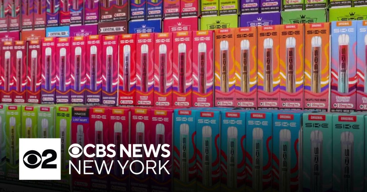 Concerns raised after FDA reverses e-cigarette policy - CBS New York