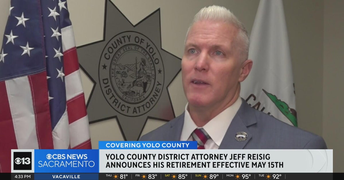 Yolo County DA Jeff Reisig announces retirement effective May 15