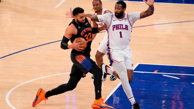 76ers Knicks Basketball 