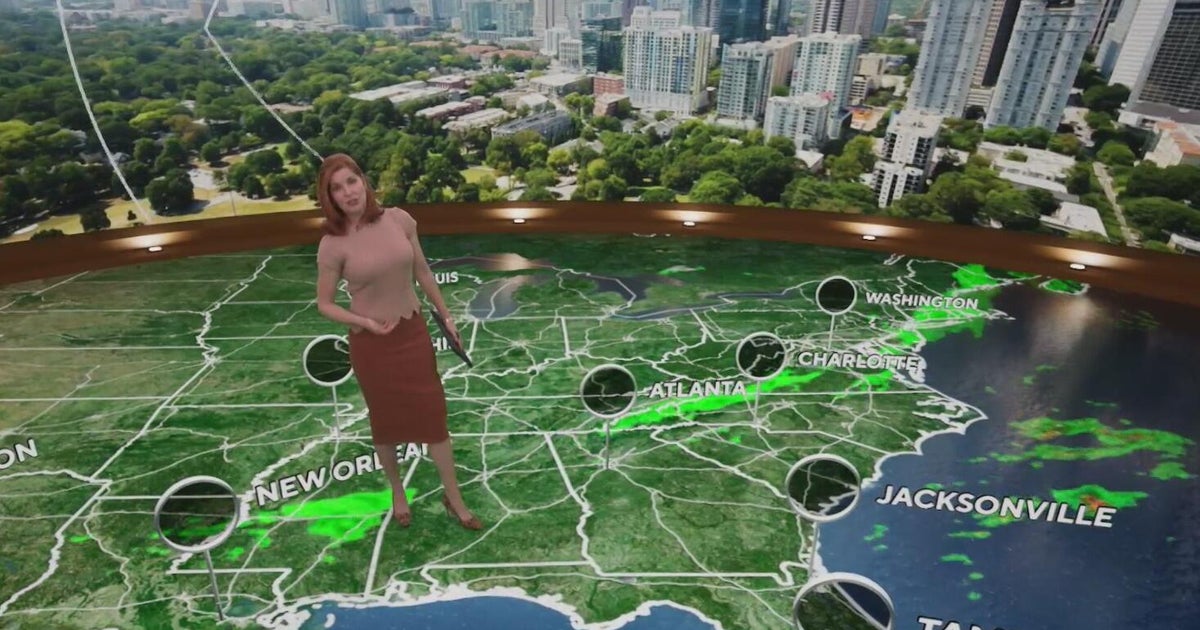Georgia seeing pause in rainy weather until Sunday - CBS Atlanta