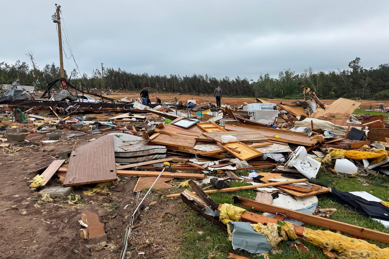 14 tornadoes reported across Mississippi as powerful storms ravage ...