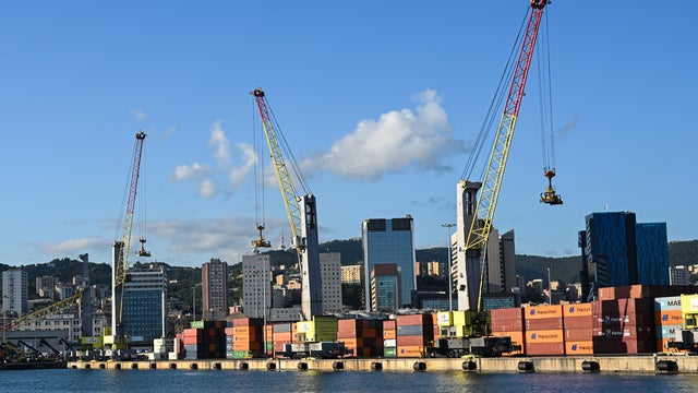 Port of Genoa Italy 