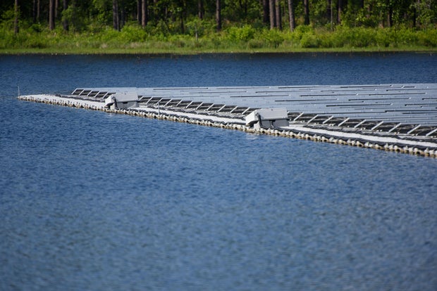 Army Unveils Largest Floating Solar Plant In Southeast 