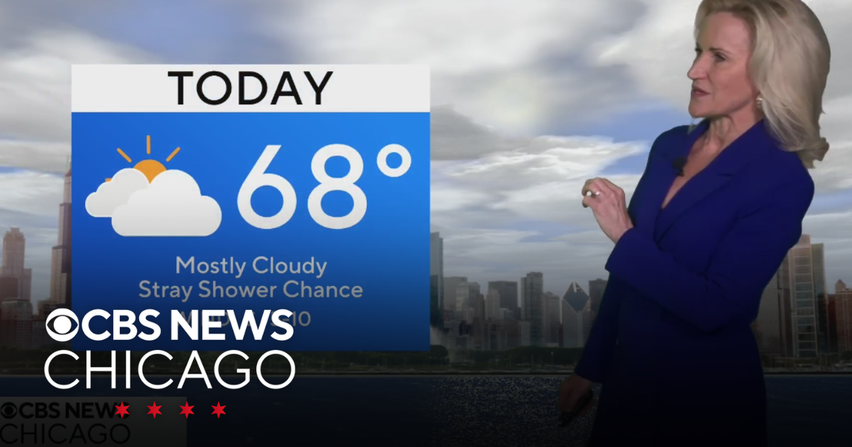 Highs in the upper 60s on Friday - CBS Chicago