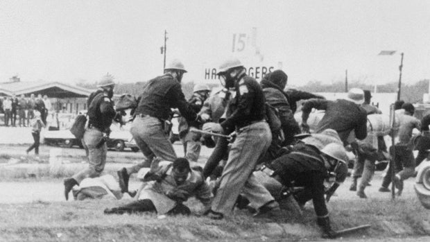 Civil Rights Leader John Lewis Attacked by Police 