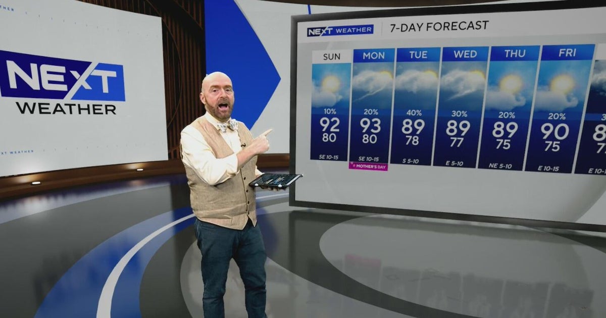 Hot Mother’s Day in South Florida with no rain in sight until the week