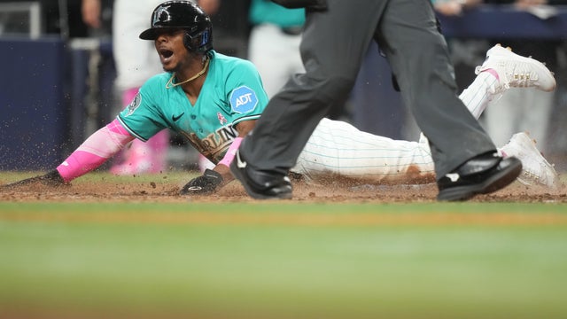 Nationals Marlins Baseball 
