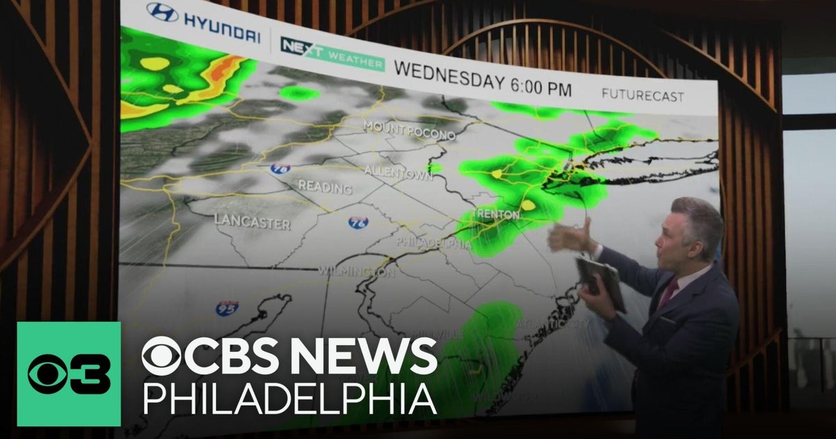 Clear and chilly Monday night in Philadelphia region - CBS Philadelphia