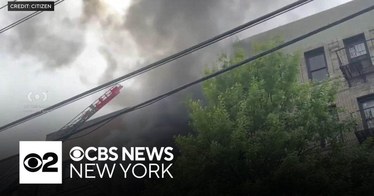 1-year-old killed in Bronx apartment fire - CBS New York