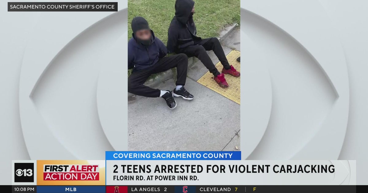 2 teens arrested for violent carjacking in Sacramento - CBS Sacramento