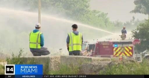 West Broward wildfire burns 11,000 acres, crews gain control near homes