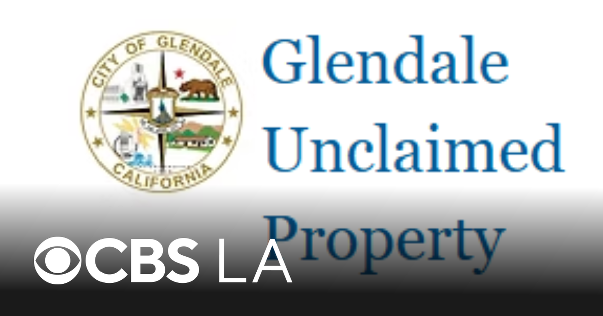 Glendale sends out list of unclaimed checks and deposits - CBS Los Angeles