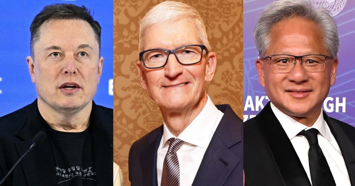 Elon Musk, Tim Cook, Jensen Huang accompany Trump in China