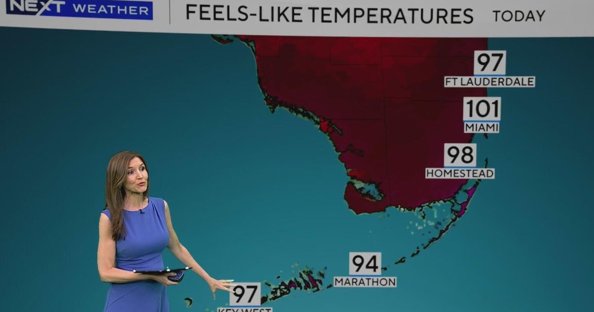 South Florida to see another hot, humid day with triple-digit feels ...