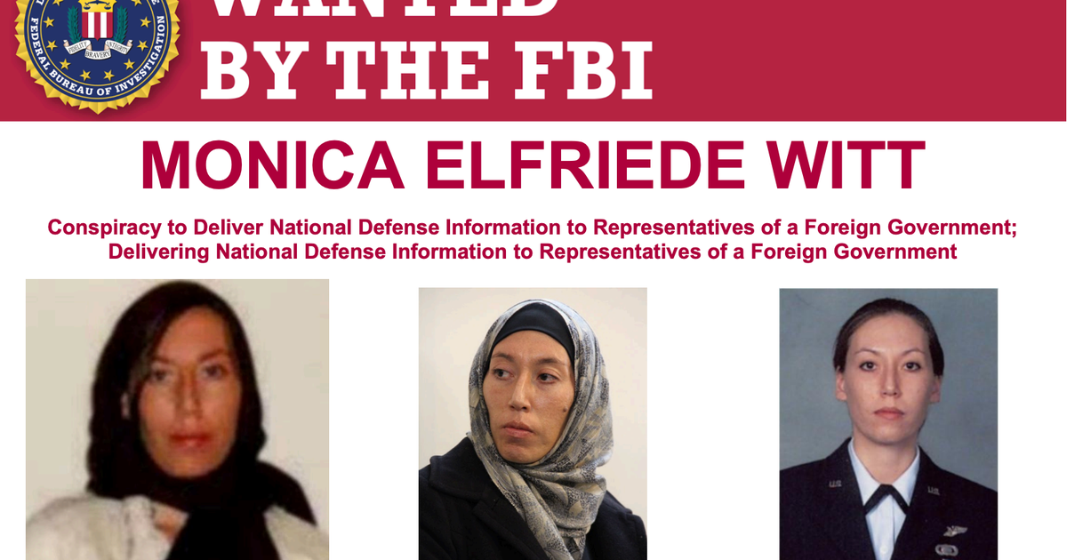FBI offers reward for info on Air Force officer charged with spying for Iran