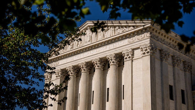The Supreme Court building is seen in Washington, D.C., on May 4, 2026. 