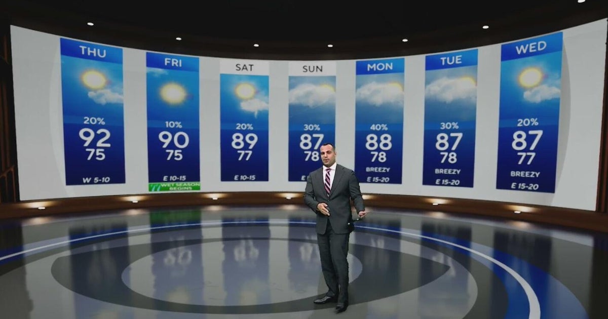 Storms will continue in South Florida and so will the heat