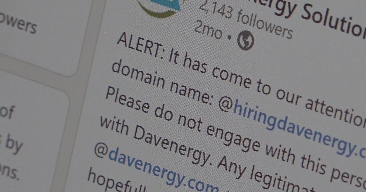 Recent college graduate sounds warning about job hiring scams: 