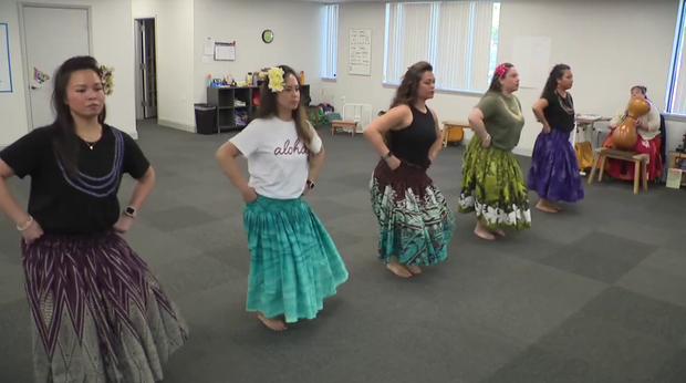 Dancers at Hula Maryland in Crofton