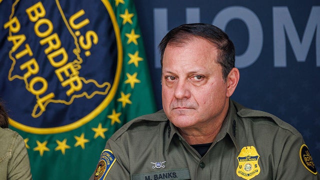 U.S. Border Patrol Chief Mike Banks at a roundtable in Brownsville, Texas, on Jan. 7, 2026. 