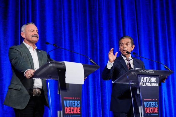 Antonio Villaraigosa,Chad Bianco