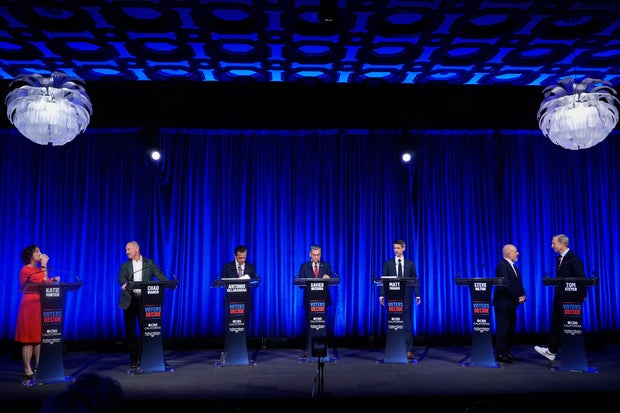 Katie Porter,Chad Bianco,Antonio Villaraigosa,Xavier Becerra,Matt Mahan,Steve Hilton,Tom Steyer