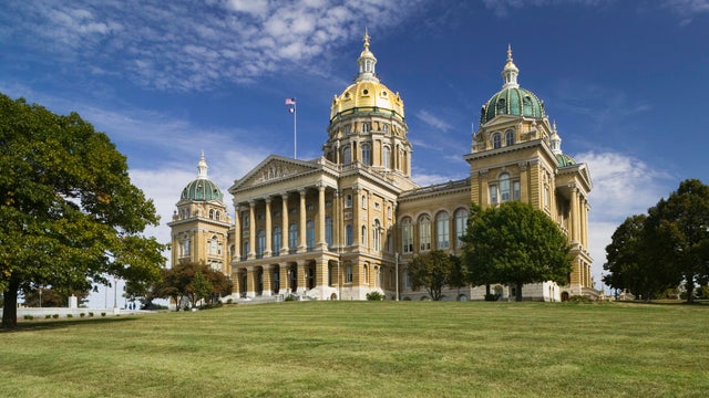 USA, Iowa, Des Moines, State Capitol 