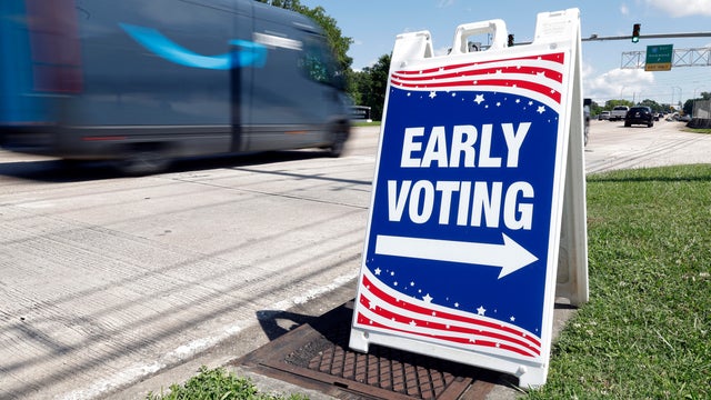 Sen. Cassidy Casts His Vote During Early Voting In The Louisiana Republican Primary 