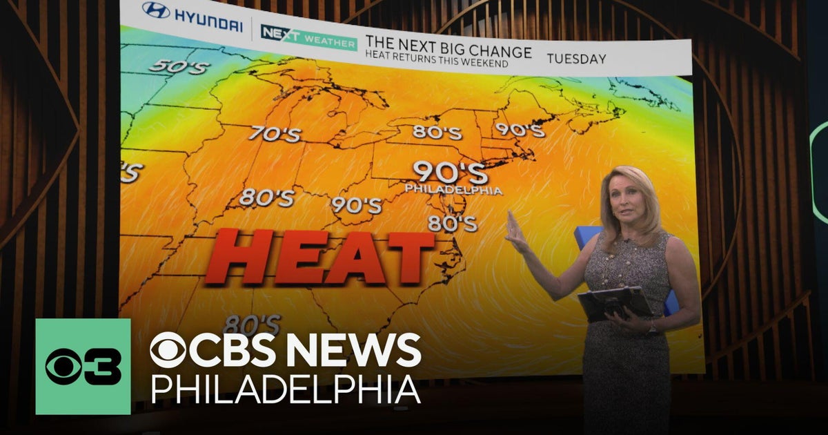 Hot temperatures in the 90s are the NEXT big change in the forecast for ...