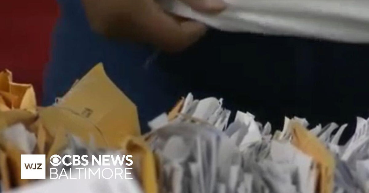 President Trump points to Maryland mix-up in call to end mail-in voting