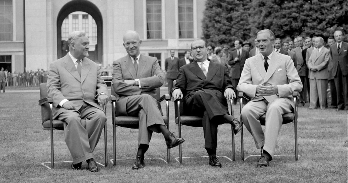 CBS News Radio flashback: "Big Four" hold Geneva Summit in 1955