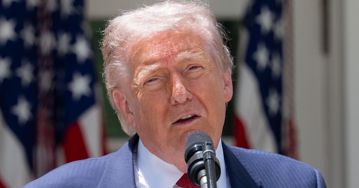 Trump's approval rating slides to lowest since 2023, CBS News poll shows