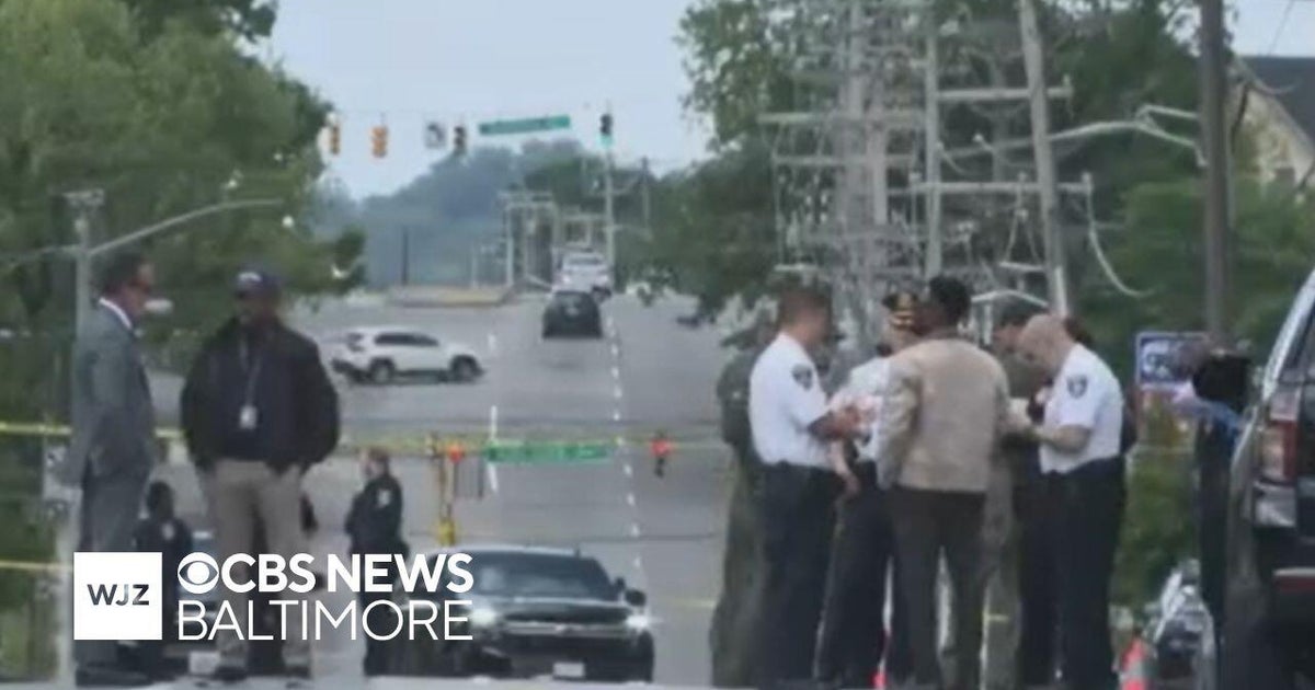 Police identify man killed in shootout with officers in Baltimore - CBS ...