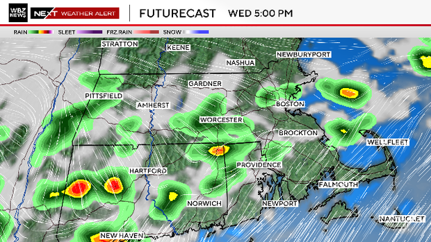Wednesday storms 