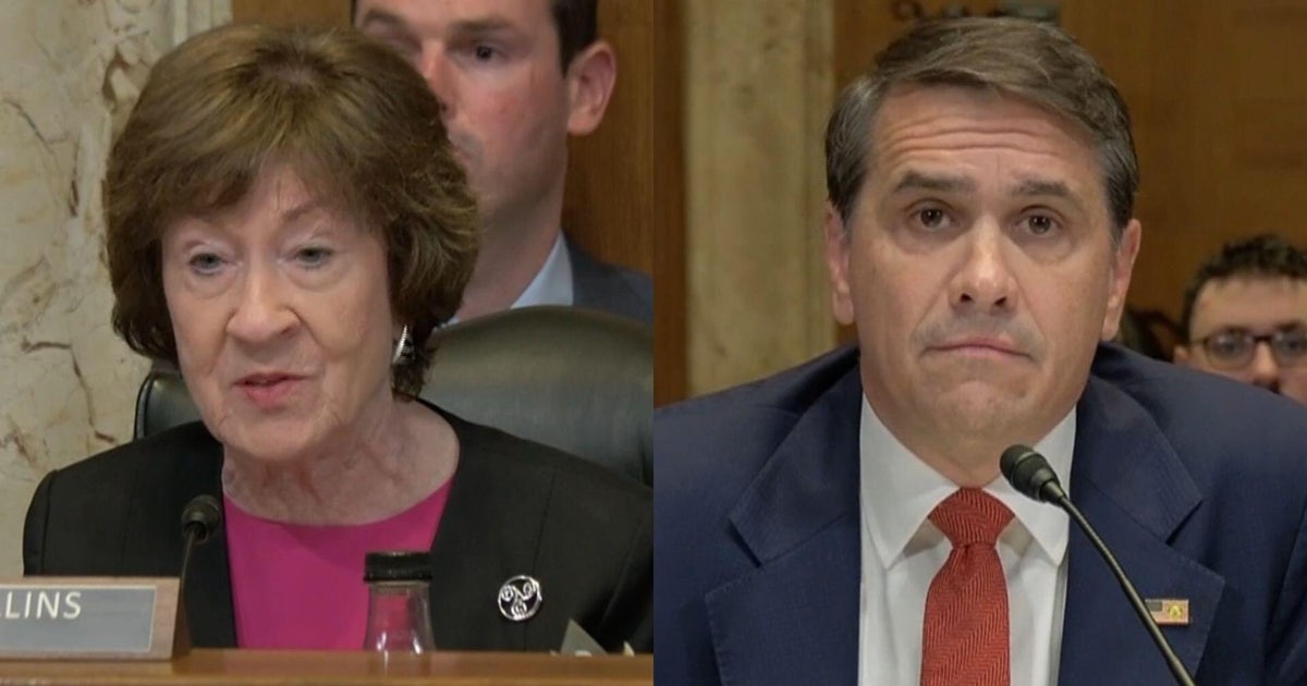 Watch: Sen. Collins presses Blanche about Trump’s “anti-weaponization” fund