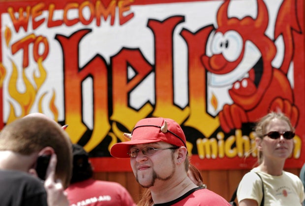 Hell, Michigan Celebrates 6/6/06 