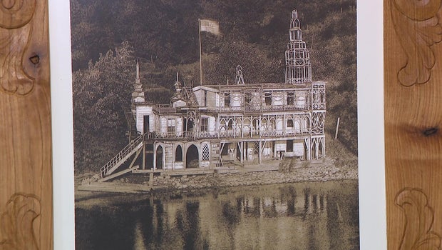A Civil War veteran built a castle out of scraps from the Mississippi River. Then a flood destroyed it