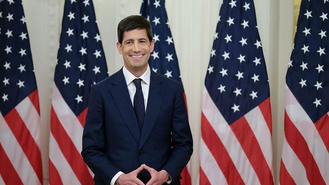 Kevin Warsh arrives for his swearing-in ceremony as Fed chair in the East Room of the White House on May 22, 2026. 