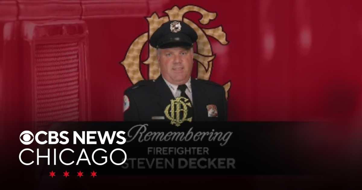 Honoring fallen Chicago firefighter Steven Decker - CBS Chicago