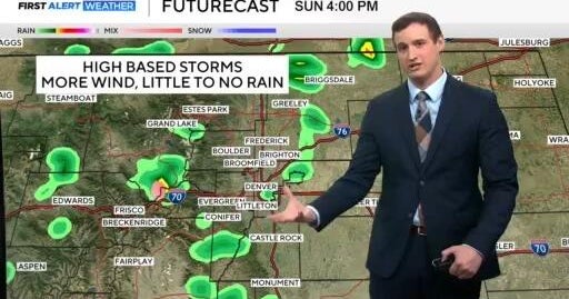 Stormy pattern across Colorado for the week - CBS Colorado