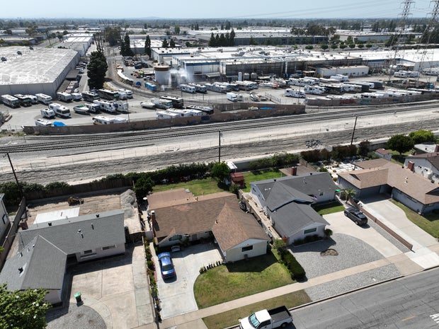 Evacuation orders were reissued Friday for thousands of residents and schools were closed in Garden Grove due to continued concerns about a toxic chemical leaking from a large storage tank at an aerospace facility. 