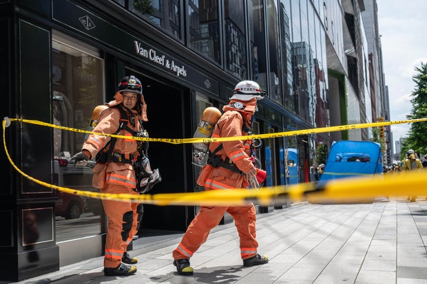 JAPAN-INCIDENT-GINZA