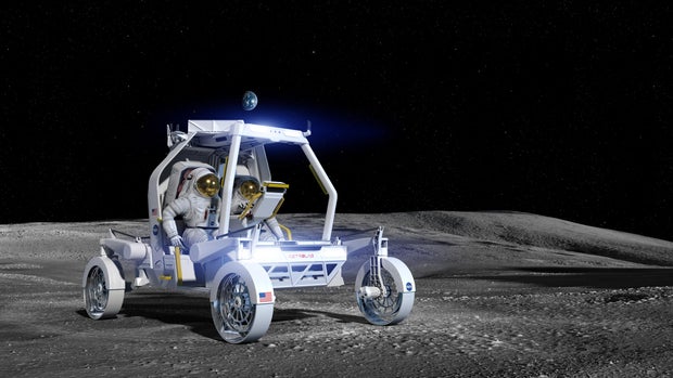 NASA's moon base plans include landers, buggies and drones for 2028 mission