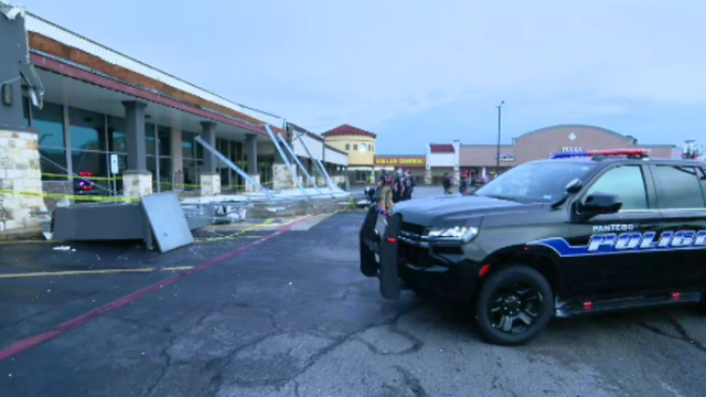 Pantego storm damage, Planet Fitness 